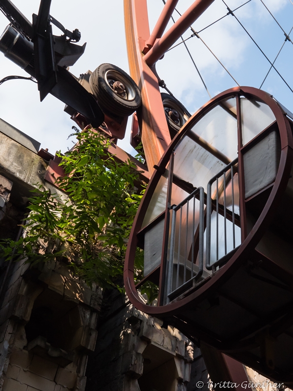 Anderer Blick auf das Riesenrad